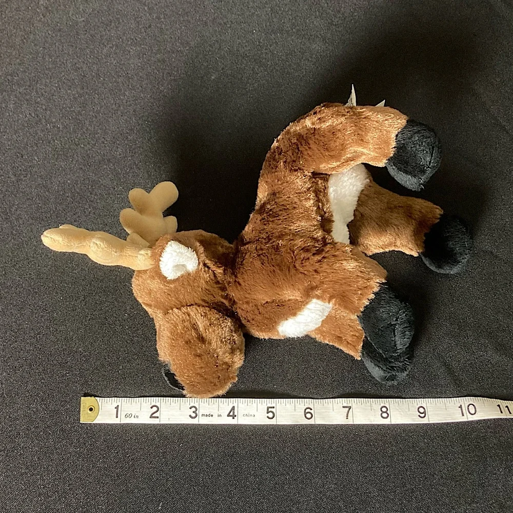 ⭐️ Almost Vintage 2007 Ganz Webkinz Reindeer Plush No Code